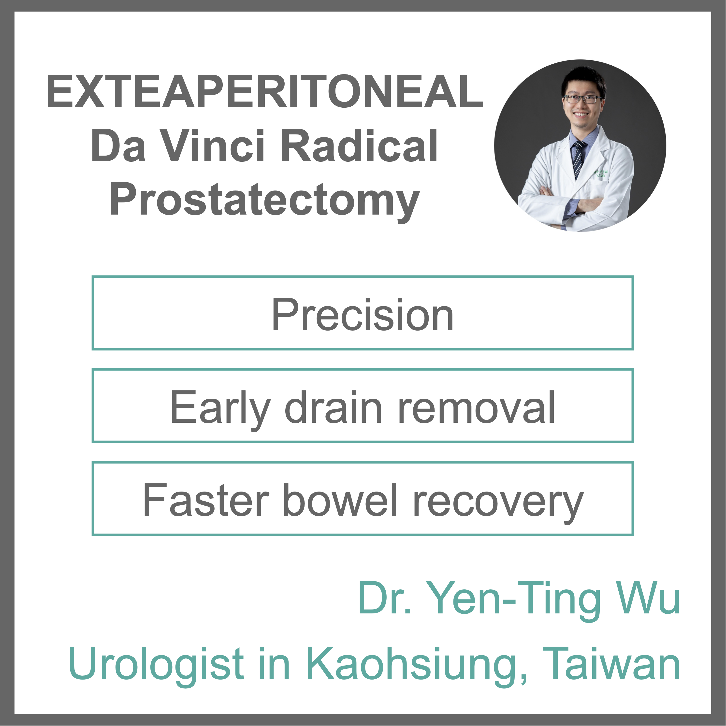 EXTRAPERITONEAL Radical Prostatectomy for Prostate Cancer